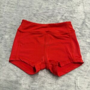 3/27$ ZYIA Girls Red Shorts size XXS (4-5)